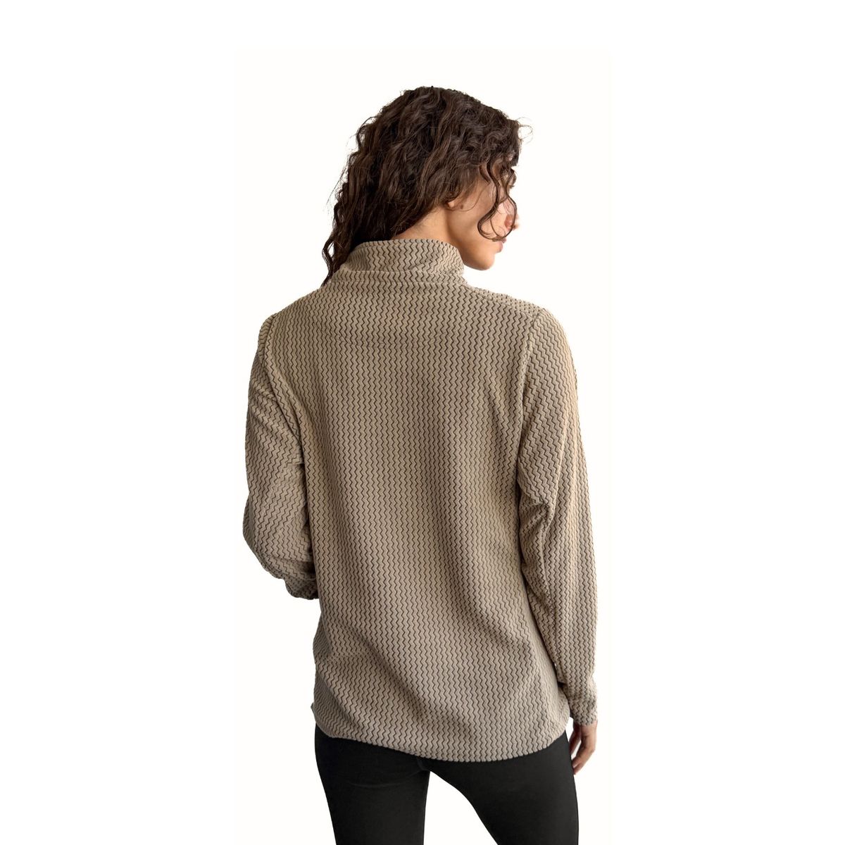 LENGA - Polar Pullover Mujer Polar Light-trail Pangue Lenga