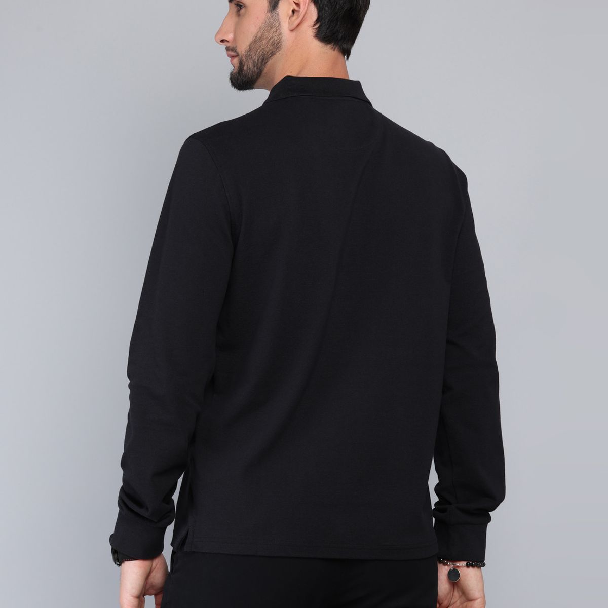 ARROW - Polera Pique Regular Fit Negro Arrow ARROW