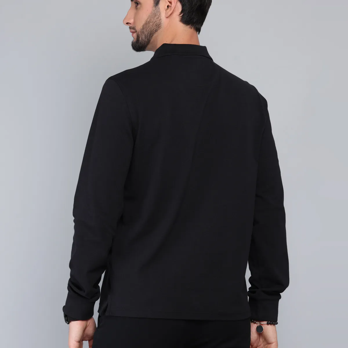 ARROW - Polera Pique Regular Fit Negro Arrow ARROW