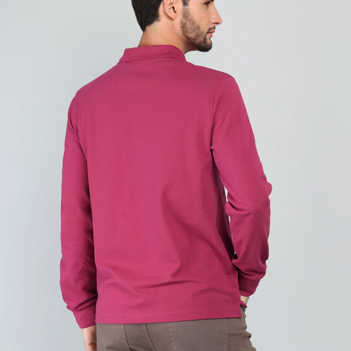 ARROW - Polera Pique Regular Fit Guinda Arrow ARROW