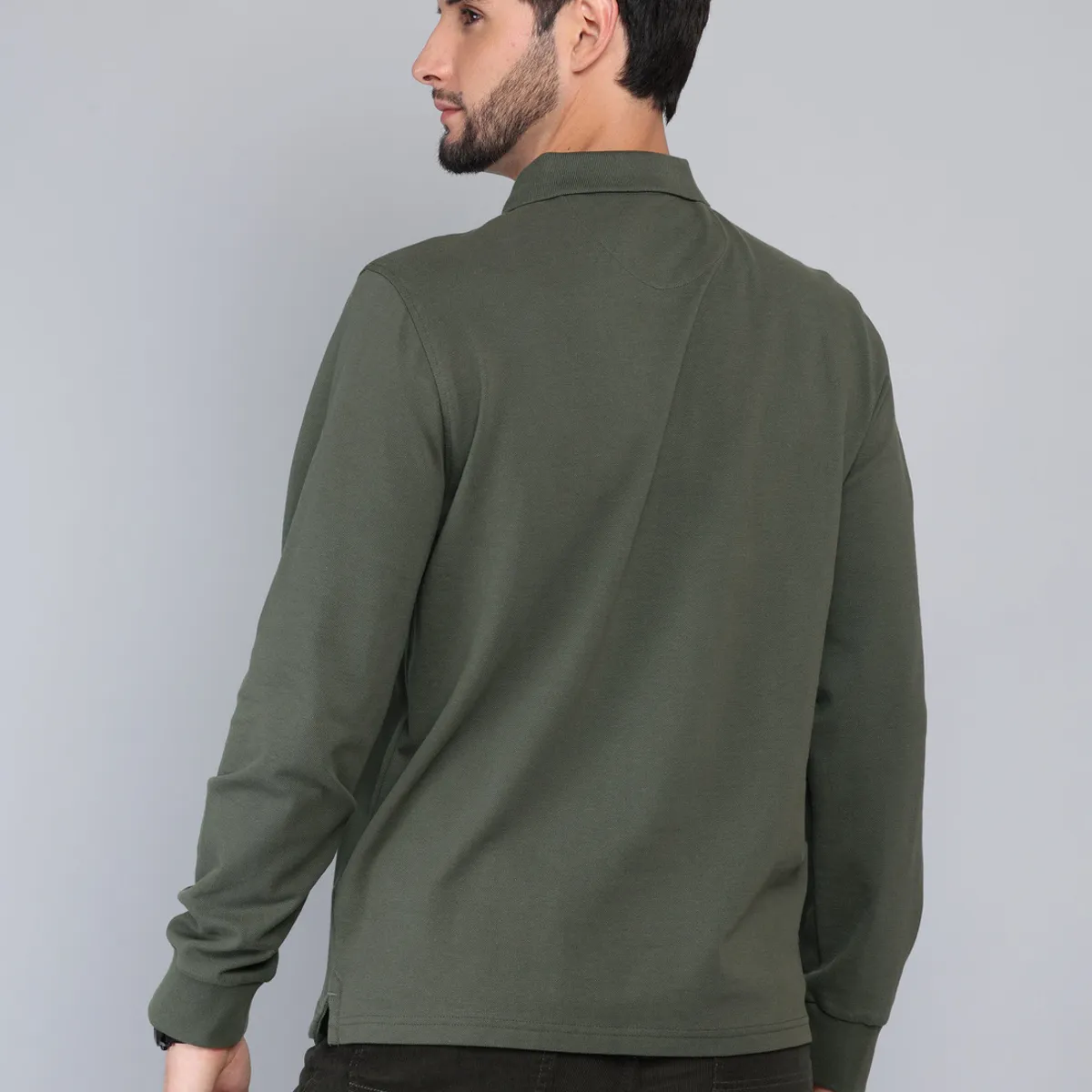ARROW - Polera Pique Regular Fit Verde Arrow ARROW