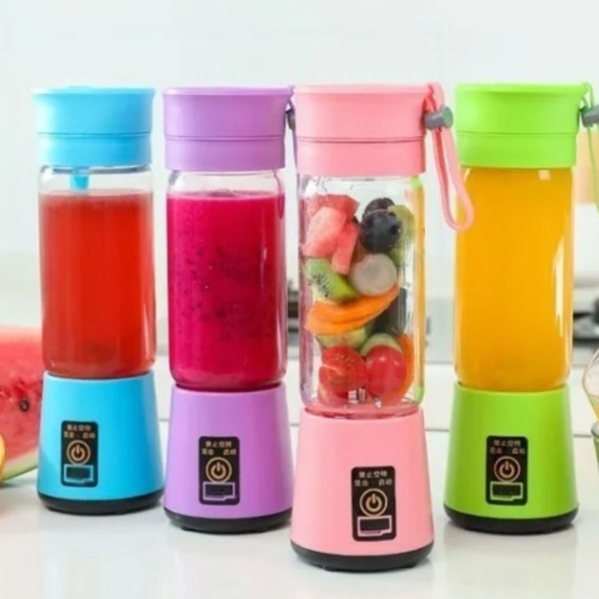 MOVI - Licuadora Portátil, Recargable- Disfruta de  Batidos y Jugos Frescos Donde Quieras