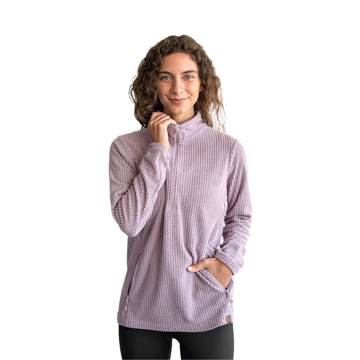 LENGA - Polar Pullover Mujer Polar Light-trail Pangue Lenga