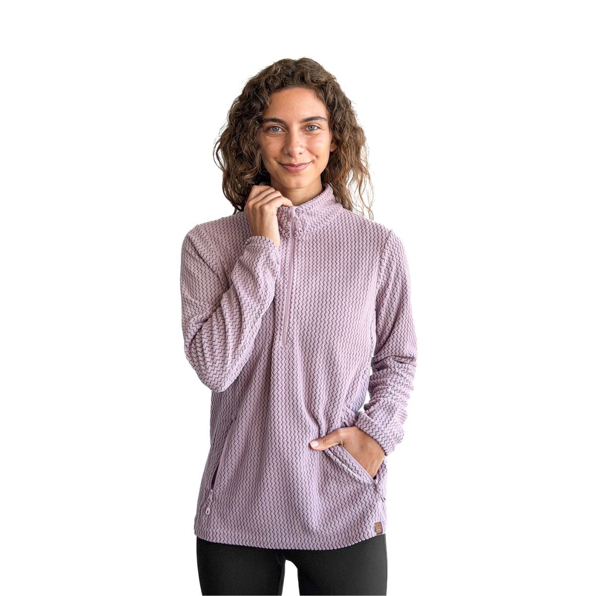LENGA - Polar Pullover Mujer Polar Light-trail Pangue Lenga