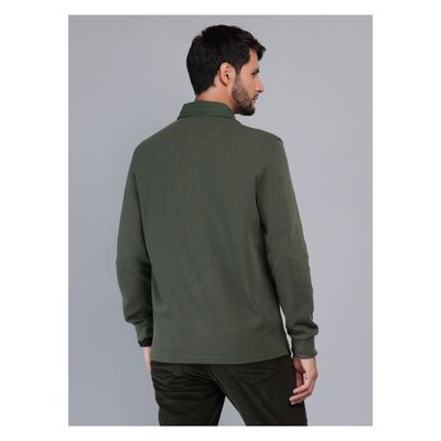 Imagen 2 del producto Polera Stone Wash Regular Fit Verde