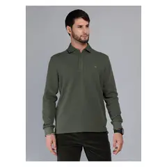 ARROW - Polera Stone Wash Regular Fit Verde
