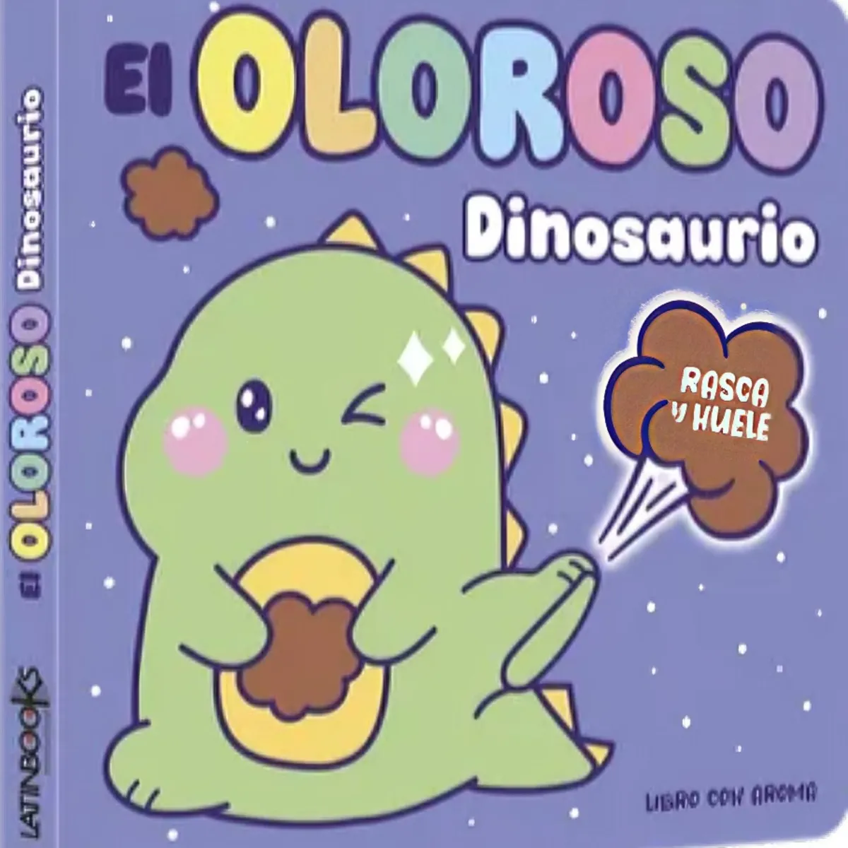 TOP10BOOKS - LIBRO Rasca Y Huele - Dinosurios - Rasca Y Huele - Dinosurios