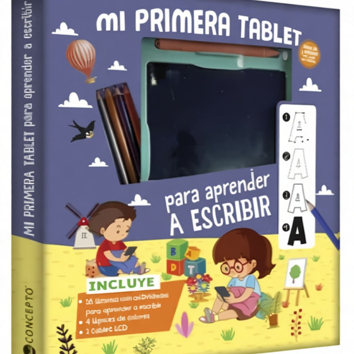 TOP10BOOKS - LIBRO Mi Primera Tablet Para Aprender A Escribir
