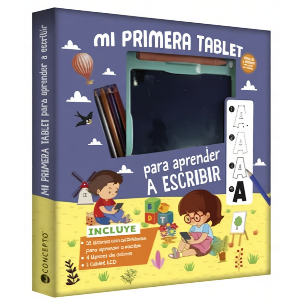 TOP10BOOKS - LIBRO Mi Primera Tablet Para Aprender A Escribir