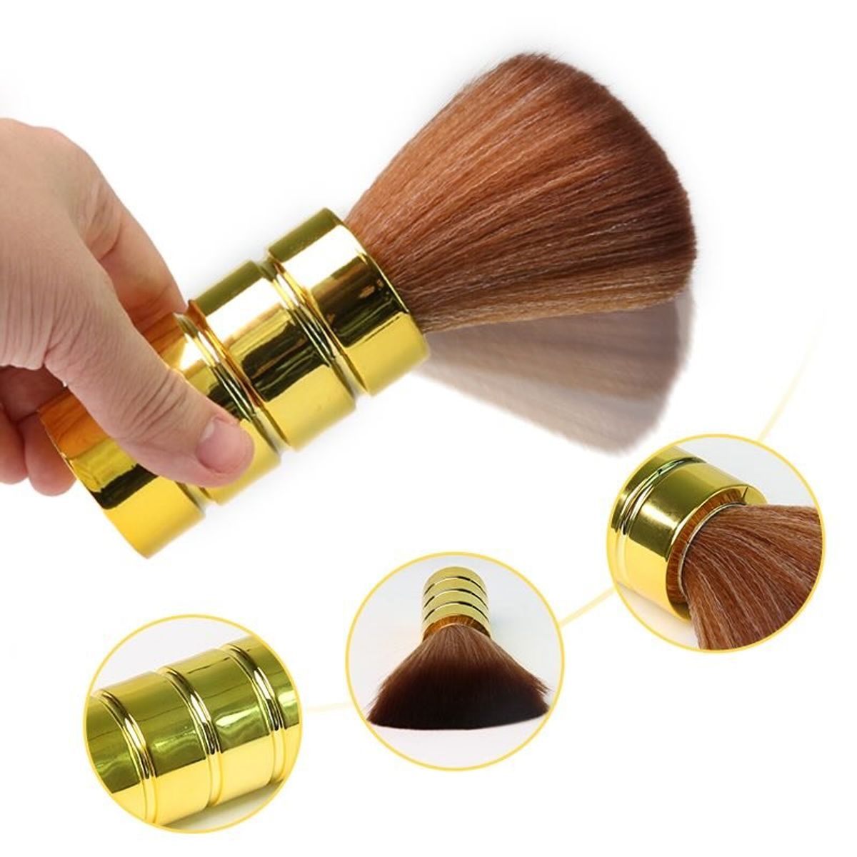 GENERICO - Botapelo Dorado Para Barberia DS261