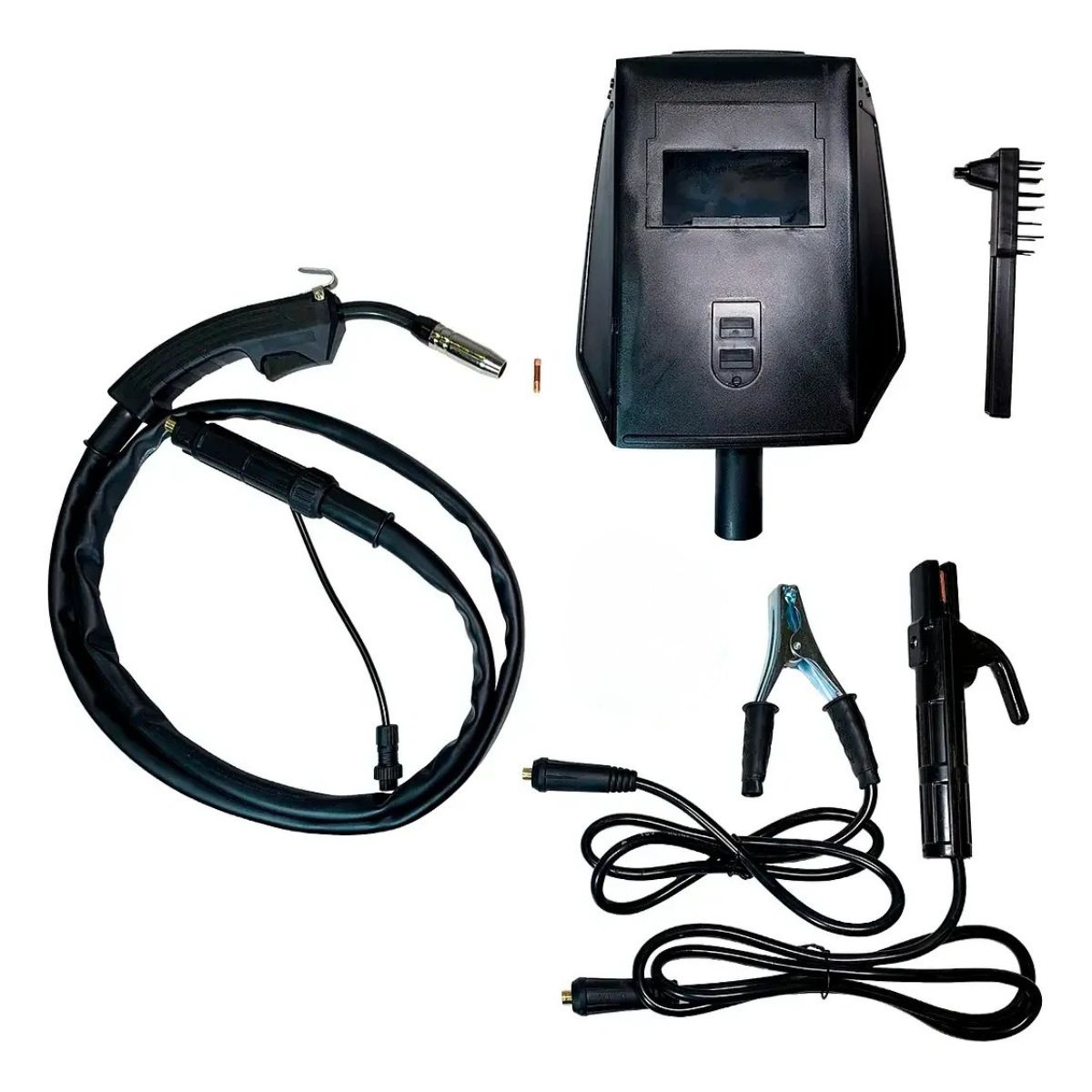 GENERICO - Soldadora Mig Inverter 2 En 1 Sin Gas Flux 120amp Redbo