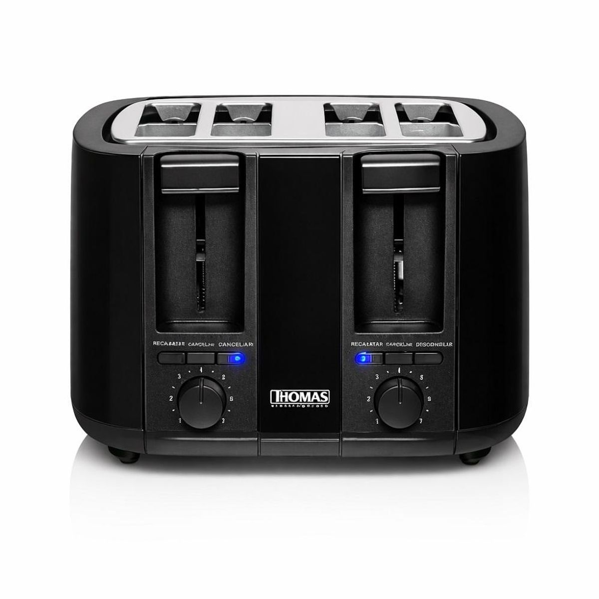 THOMAS - Tostador Eléctrico TH-126 4 Rebanadas