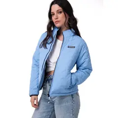 CAT - Parka Mujer Mediumweight Insulation Celeste