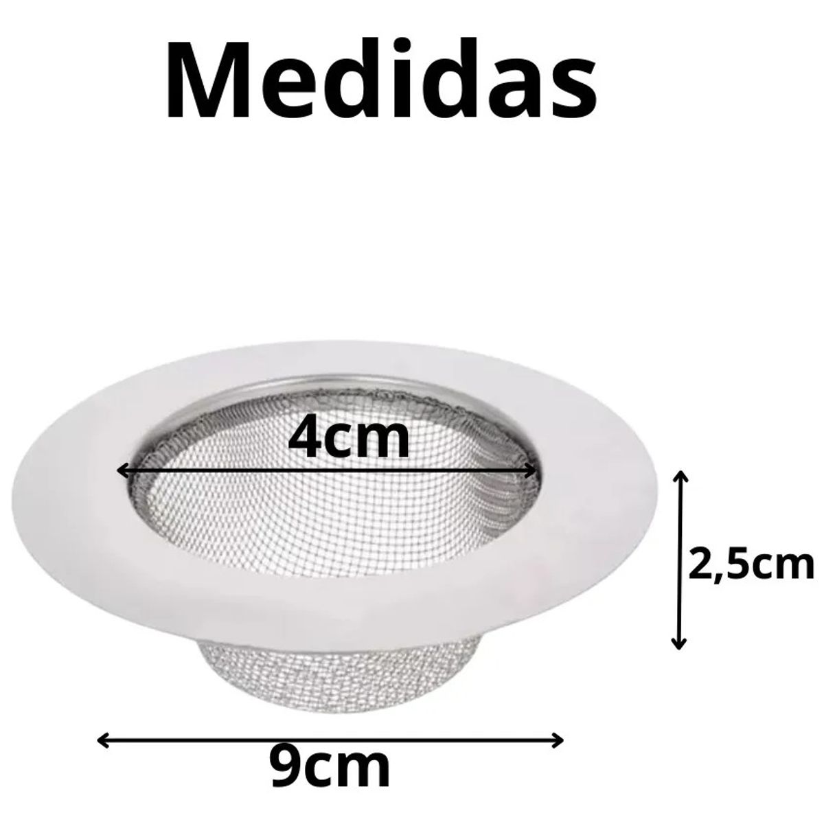 GENERICO - X12 Rejilla Lavaplatos Rejilla Filtro Lavaplato Escurridor Gris