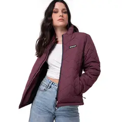 CAT - Parka Mujer Mediumweight Insulation Burdeo