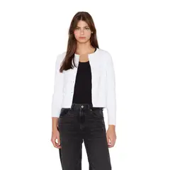 JACINTA TIENDA - Chaleco Rocío blanco