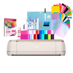 CRICUT - Kit Plotter De Corte Maker + Insumos Stickers
