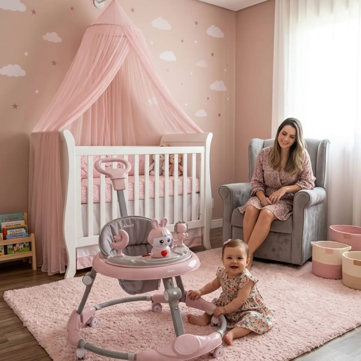 GENERICO - Andador para Bebe con Juegos Interactivos - Seguridad y Diversion en sus Primeros Pasos