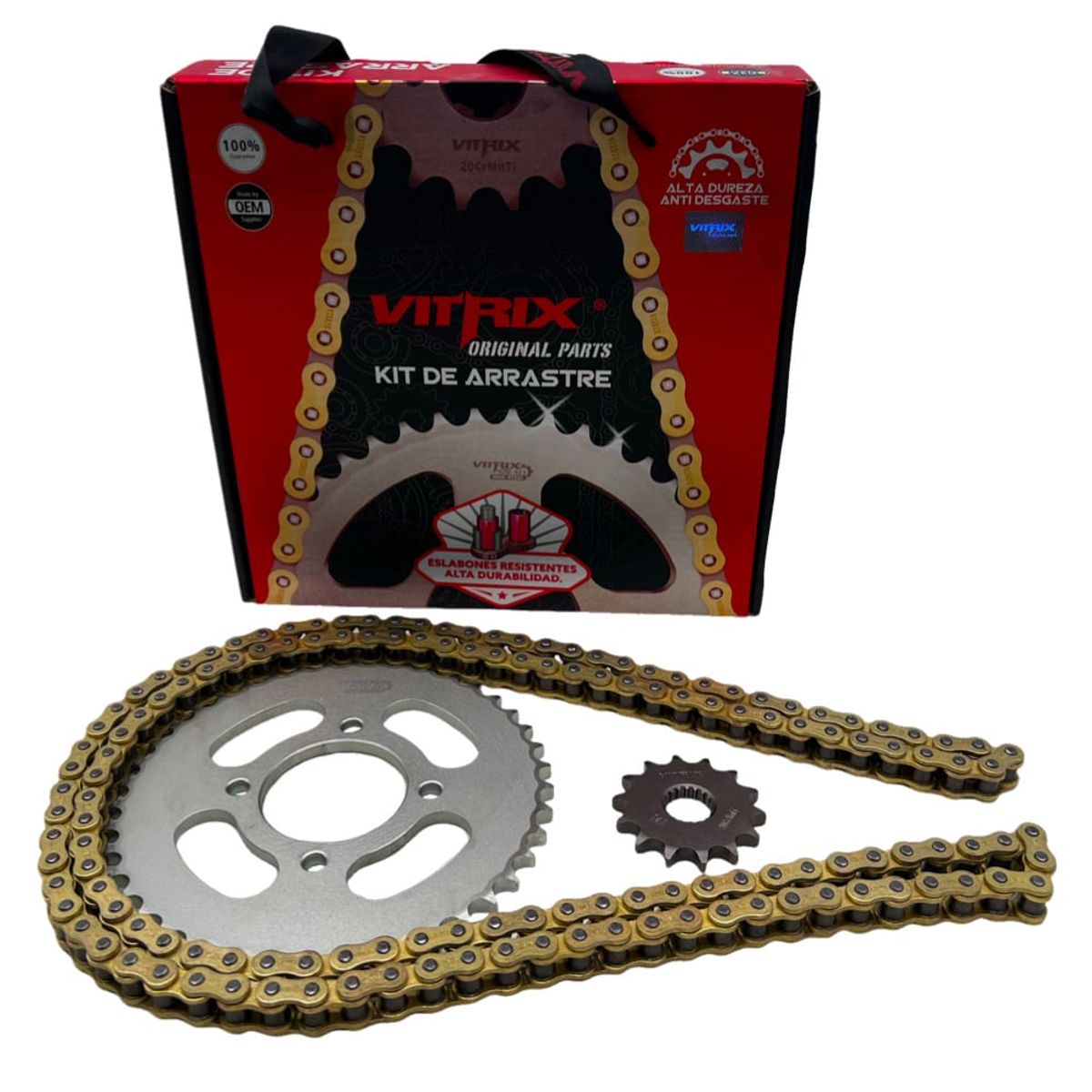 GENERICO - KIT TRANSMISION GN-125EN-125 1443 428H-140L VITRIX