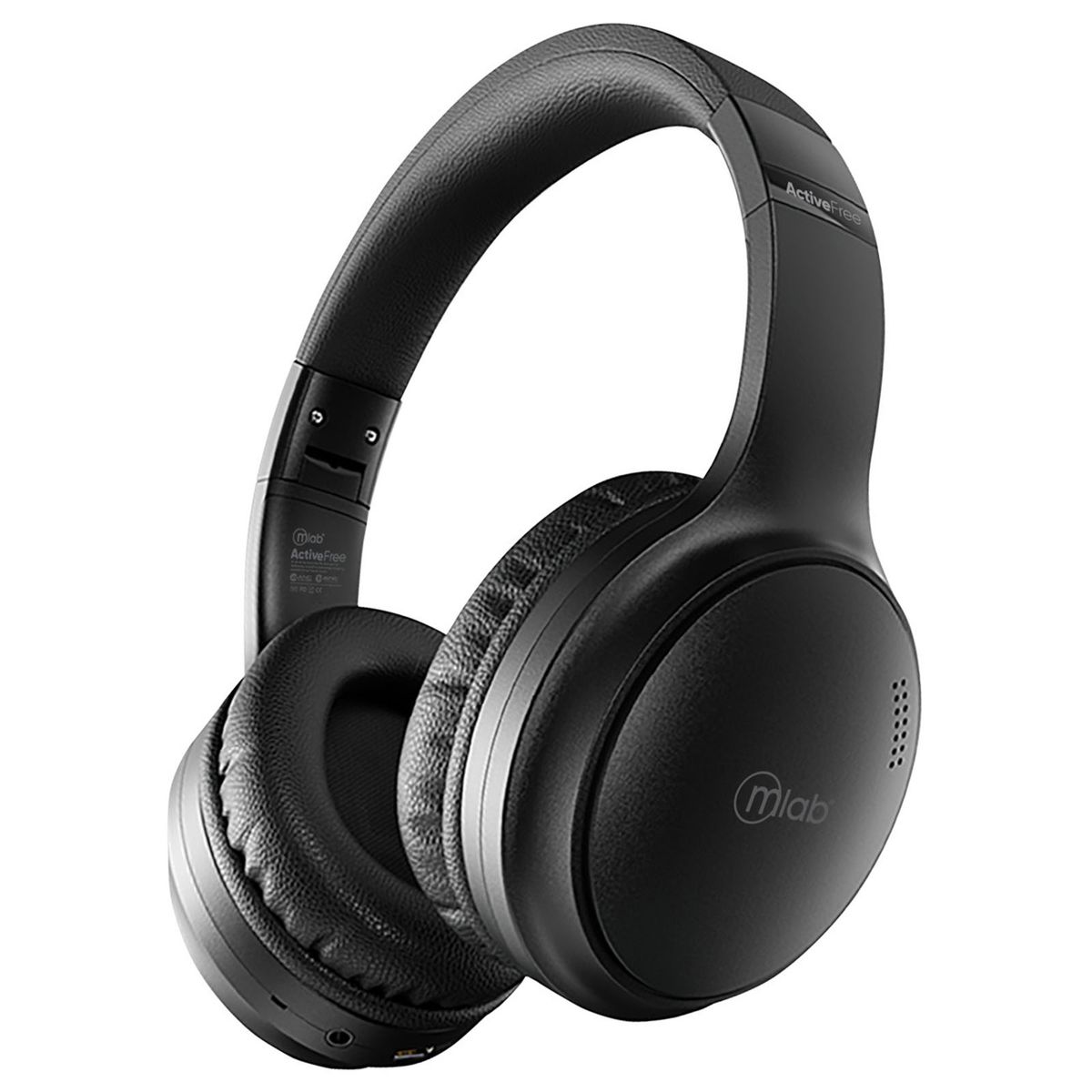 MICROLAB - Audifonos Inalámbrico Bluetooth Cancelación de Ruido Negro