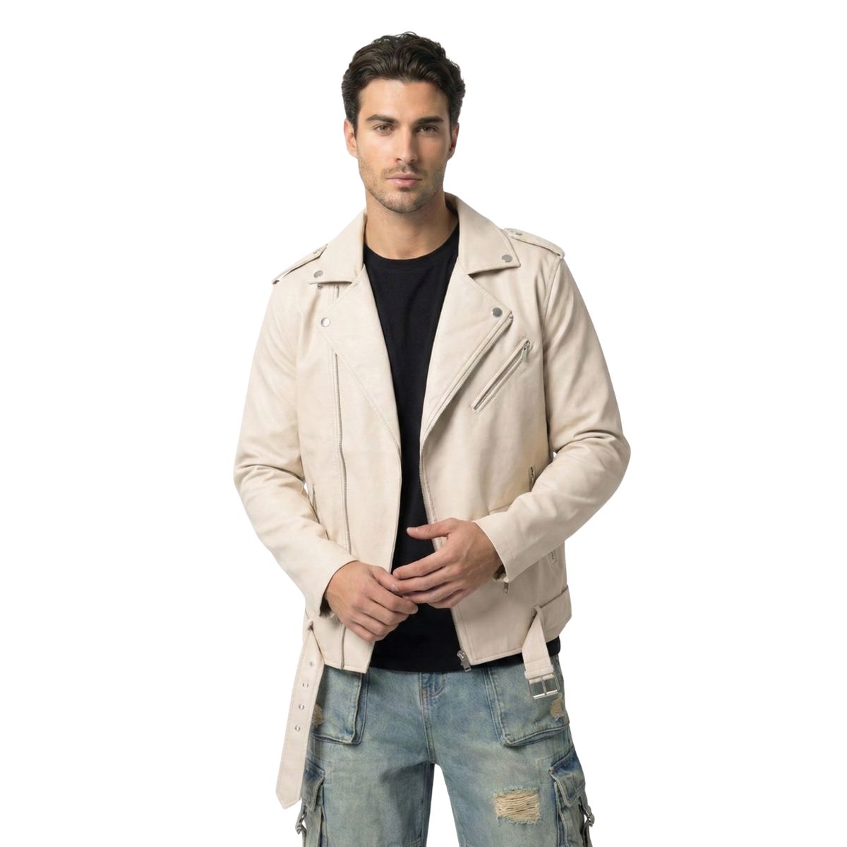D'JOE - Chaqueta Ecocuero Soft Hombre Milan