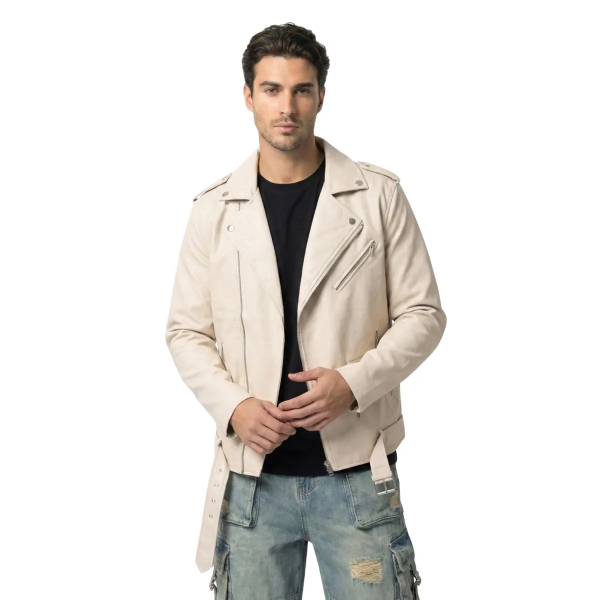 D'JOE - Chaqueta Ecocuero Soft Hombre Milan