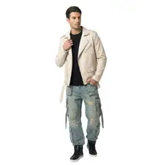 D'JOE - Chaqueta Ecocuero Soft Hombre Milan