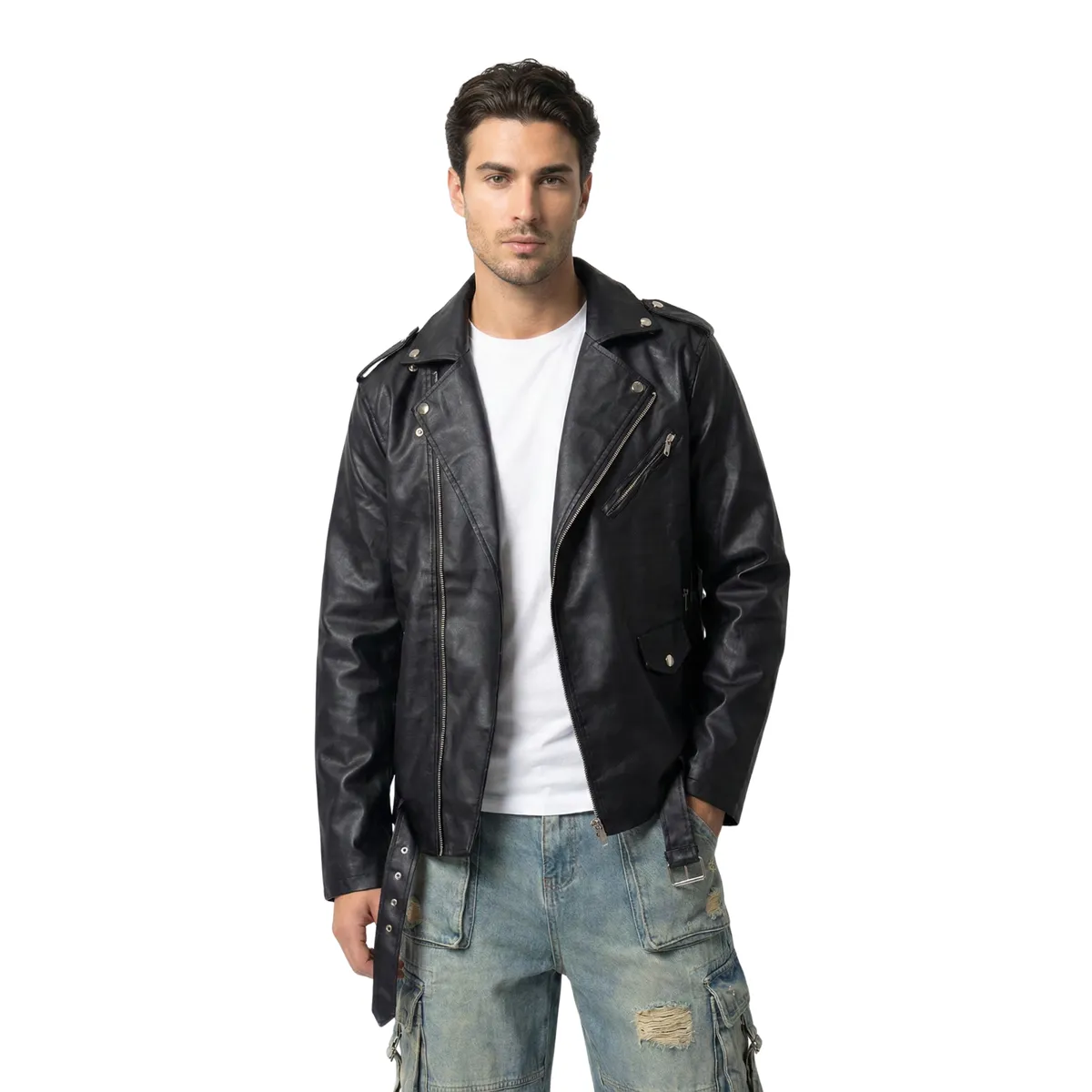 D'JOE - Chaqueta Ecocuero Soft Hombre Milan