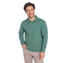 KOTTING - Polera Manga Larga Piqué Hombre