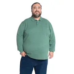 KOTTING - Polera Manga Larga Piqué Hombre