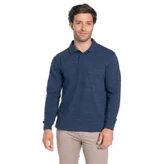 KOTTING - Polera Manga Larga Piqué Hombre