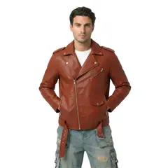 D'JOE - Chaqueta Ecocuero Soft Hombre Milan