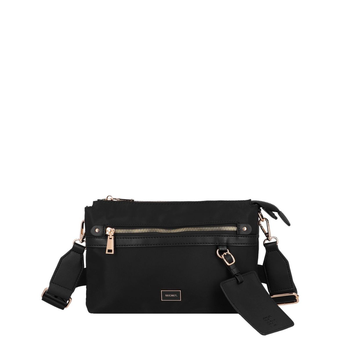 SECRET - Cartera Bandolera Secret Lucerna Mediana Negro ST6