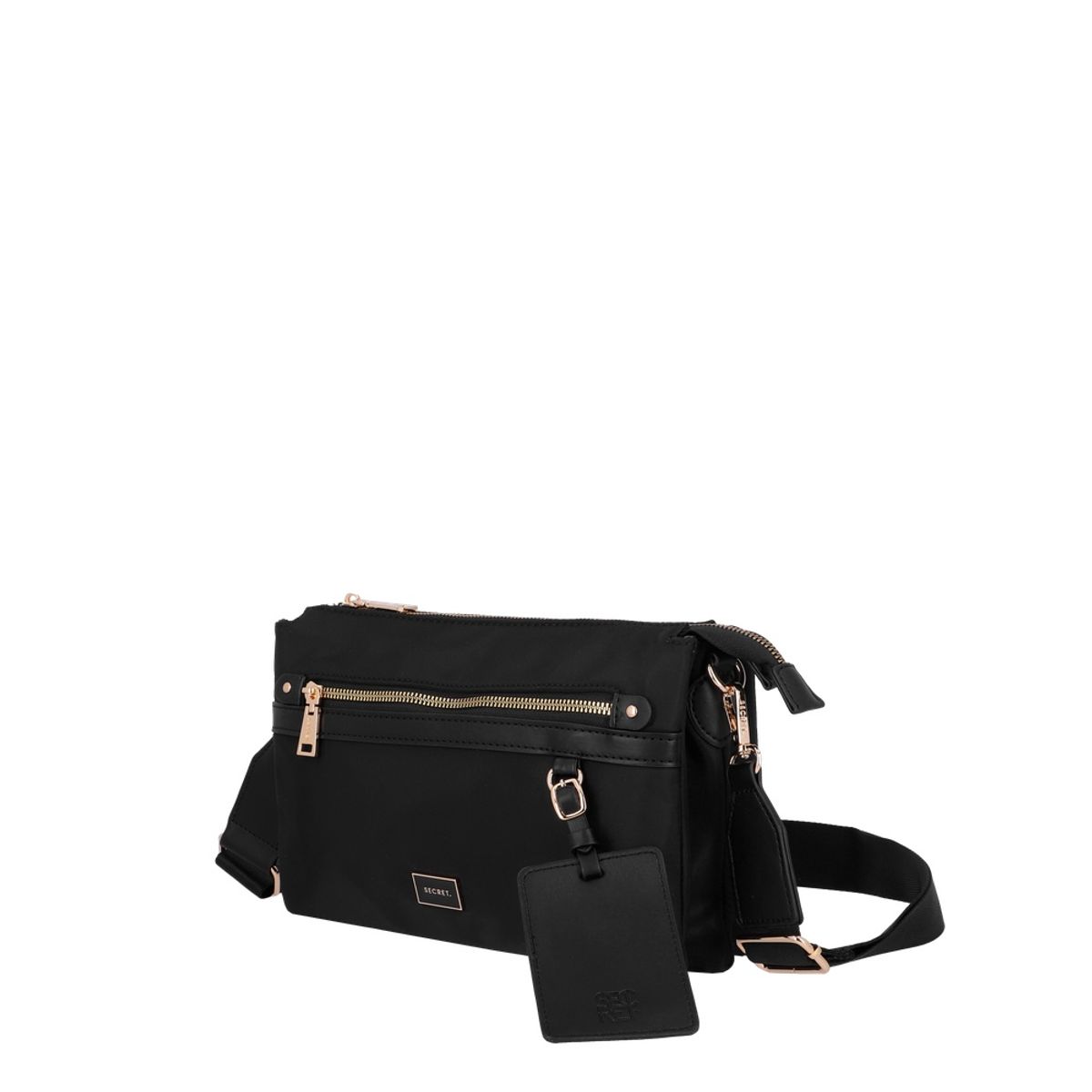 SECRET - Cartera Bandolera Secret Lucerna Mediana Negro ST6