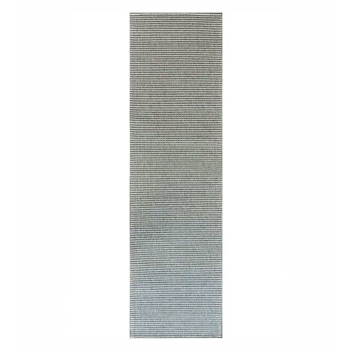 BAZHARS - Alfombra pasillo 70X300 cm  Premium Ris Loop Blanco Bazhars