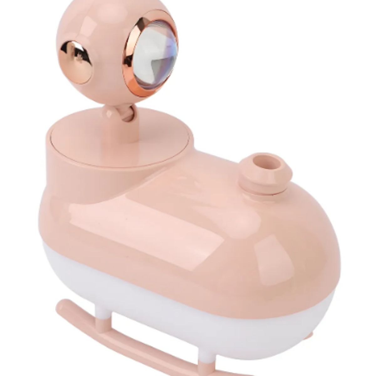 GENERICO - Mini Humidificador De Aire Portátil Luz Nocturna Aromático Rosa