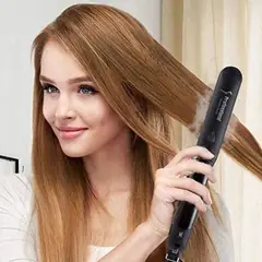 GENERICO - PLANCHA PROFESIONAL A VAPOR STEAM STYLER CABELLO LISO BRILLANTE Y SIN FRIZZ