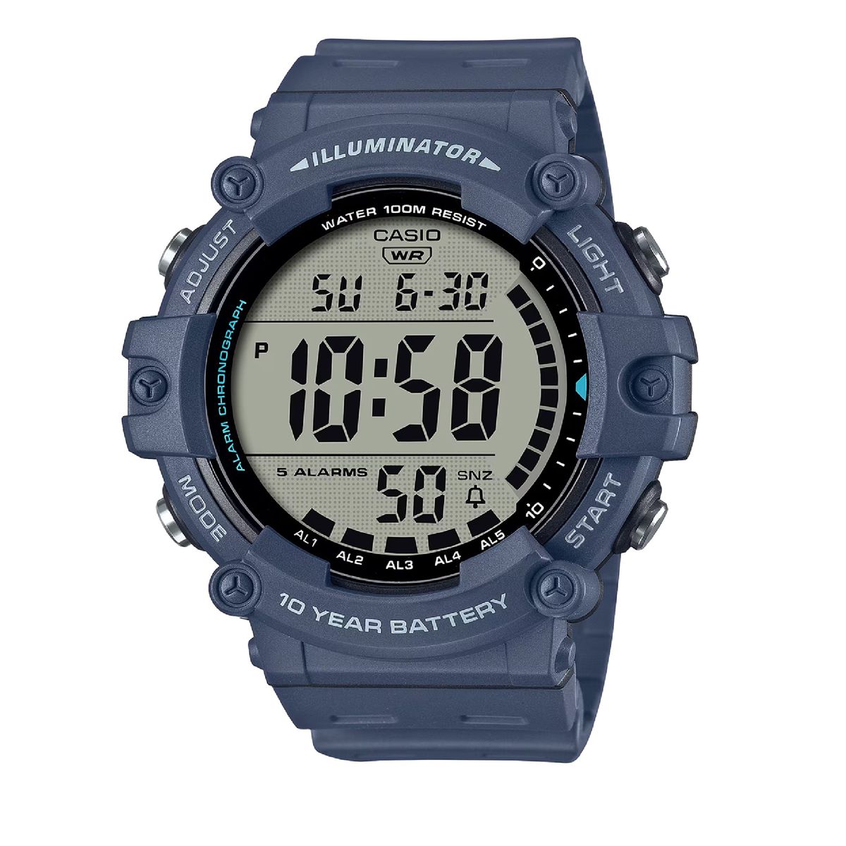 CASIO - Reloj AE-1500WH-2AV Digital Hombre