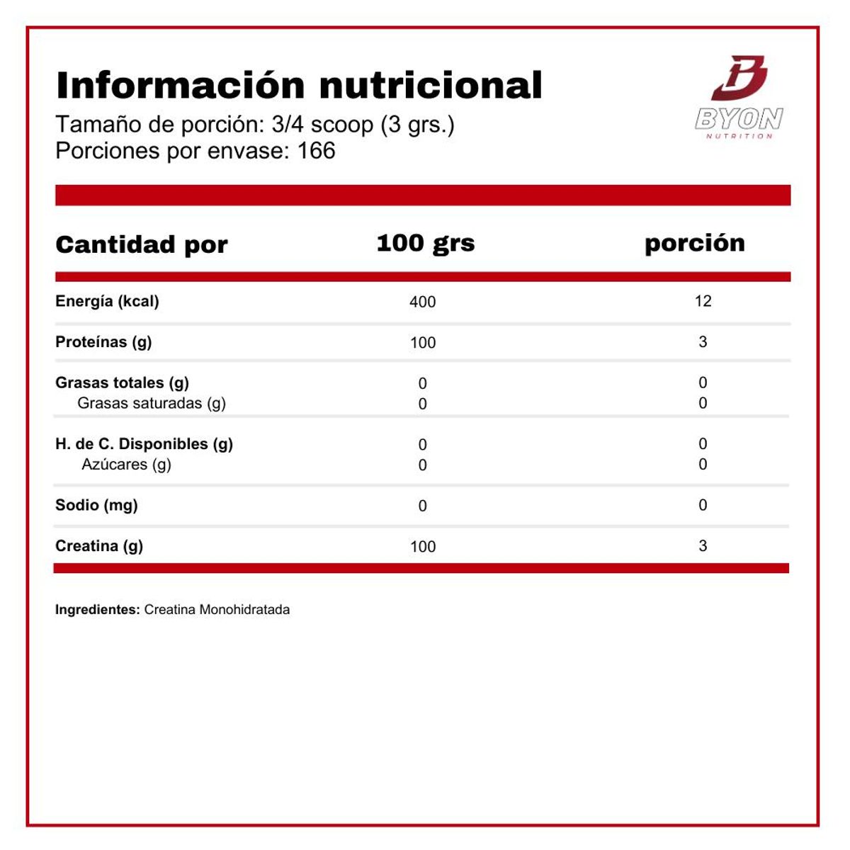 OSTROVIT - Creatina Monohidratada 500 g Ostrovit