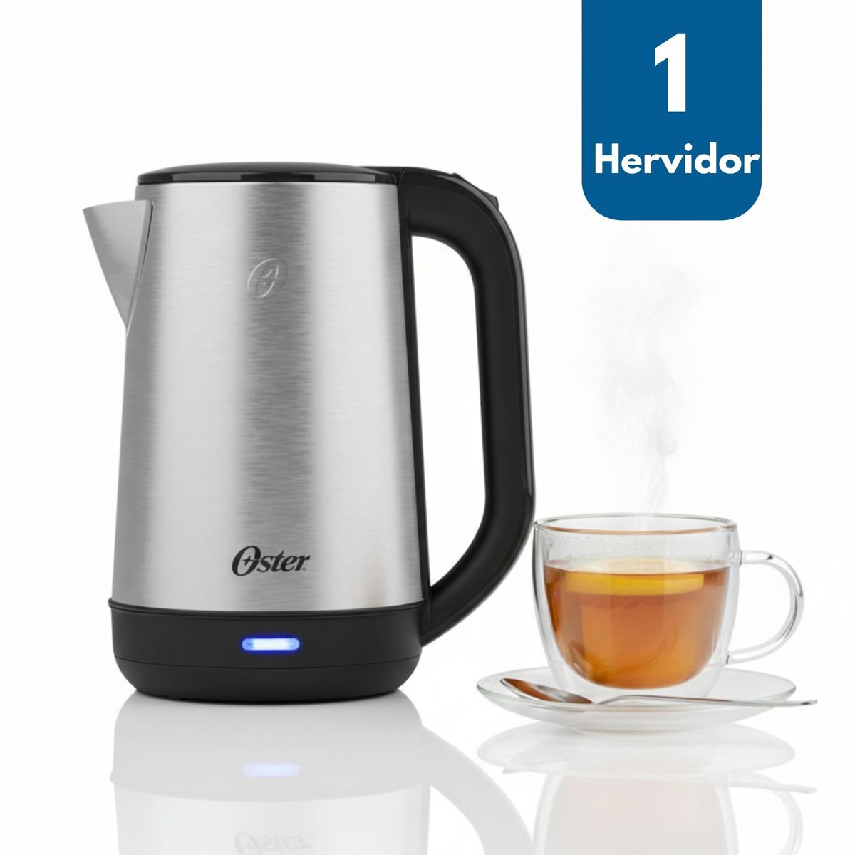 OSTER - Hervidor Eléctrico Oster de 2 Litros de capacidad, BVSTKT674