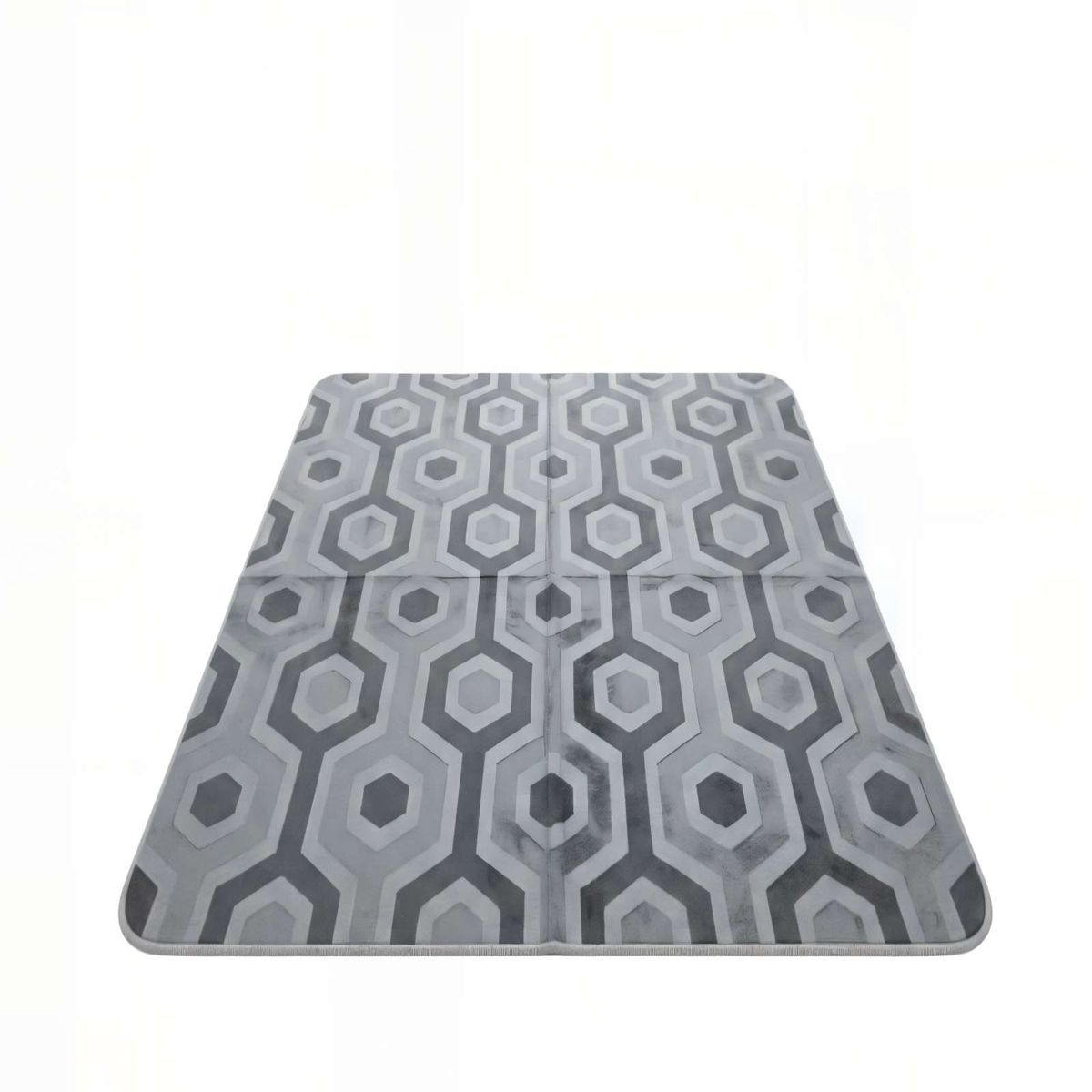 GENERICO - ALFOMBRA 150X200 CM TEXTURIZADA CON DISENO F2