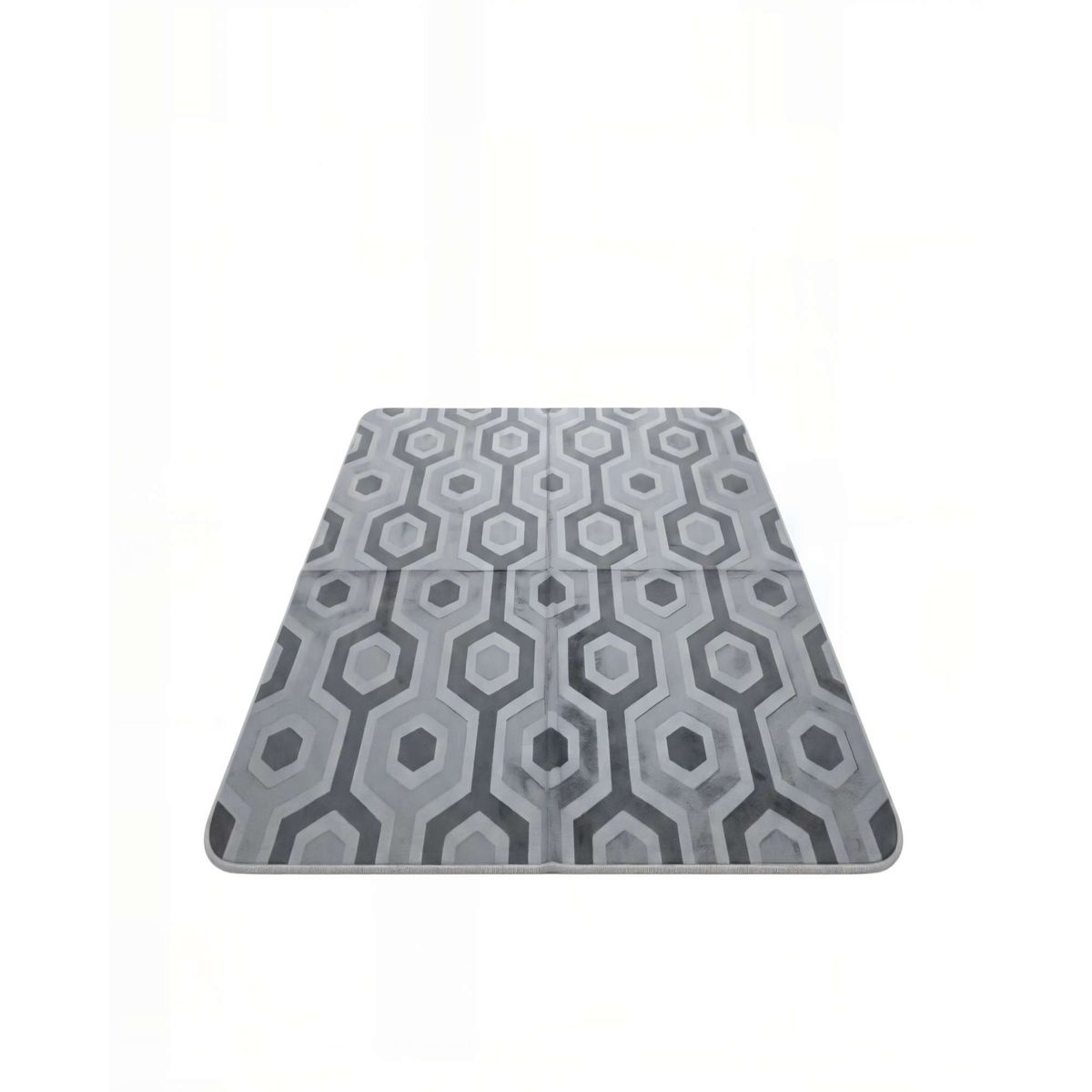 GENERICO - ALFOMBRA 150X200 CM TEXTURIZADA CON DISENO F2