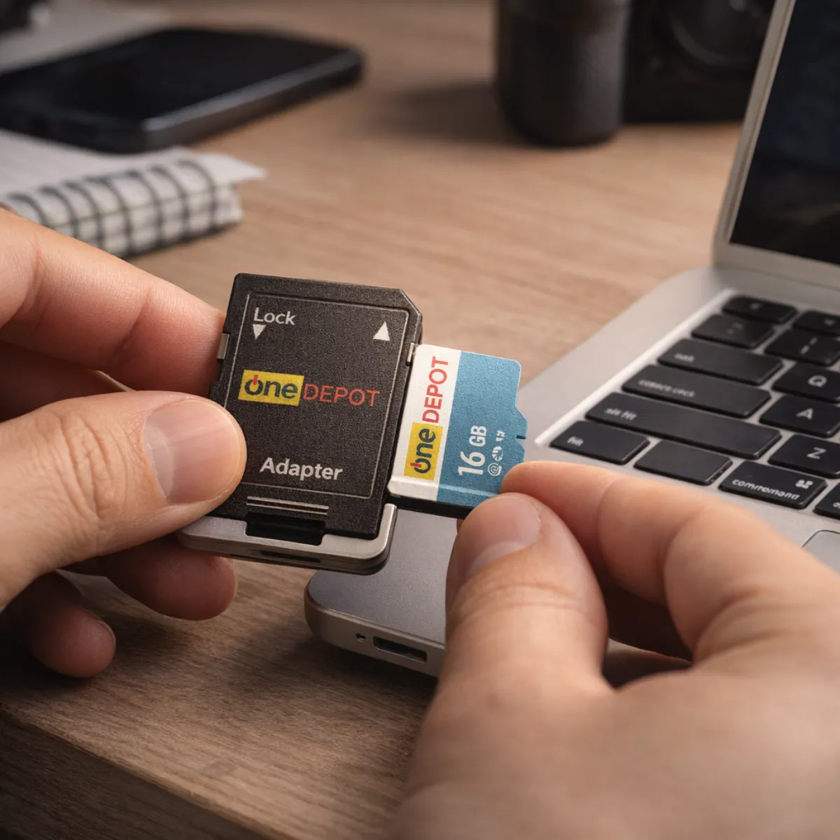 GENERICO - Tarjeta Micro SD 16GB Class 10 + Adaptador Alta Velocidad
