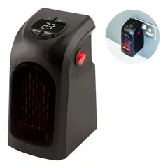 GENERICO - Termoventilador Electrico Calefactor Calefaccion Color Negro