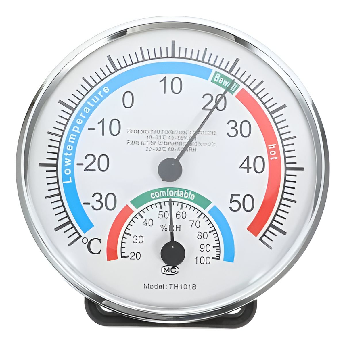 GENERICO - Termometro Higrometro Analogo Humedad Temperatura