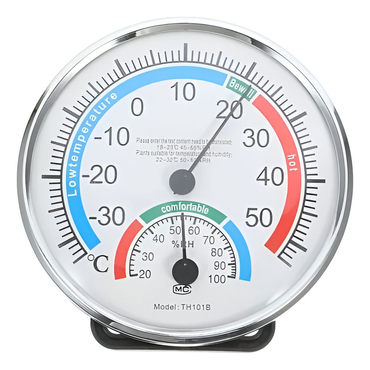 GENERICO - Termometro Higrometro Analogo Humedad Temperatura
