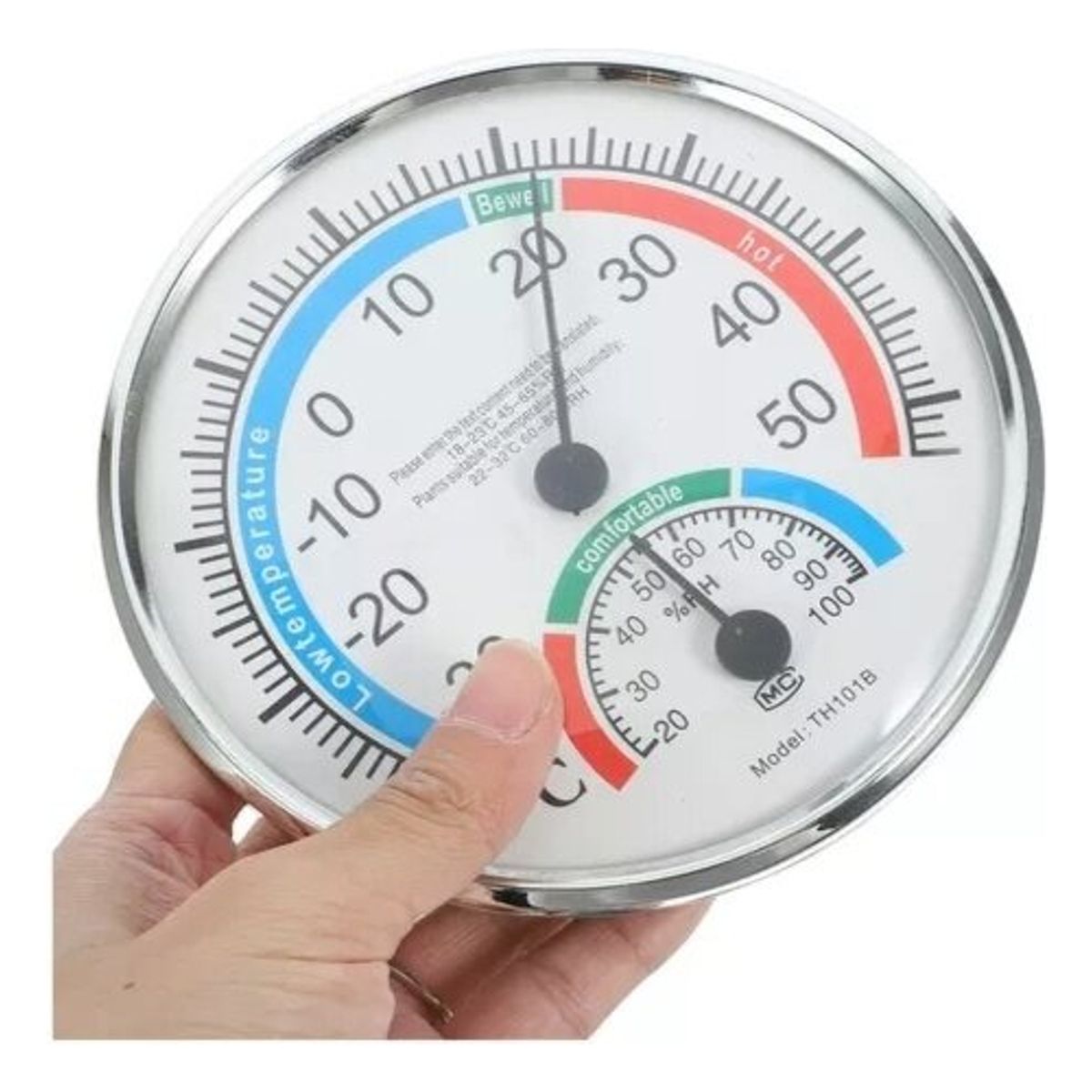 GENERICO - Termometro Higrometro Analogo Humedad Temperatura