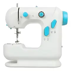 GENERICO - Maquina Coser Portátil A Pedal Eléctrica Blanco