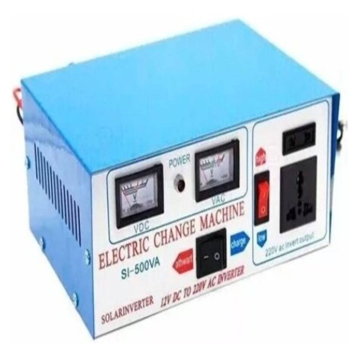 GENERICO - Inversor De 12v A 220v 500w Cargador De Bateria De 12v