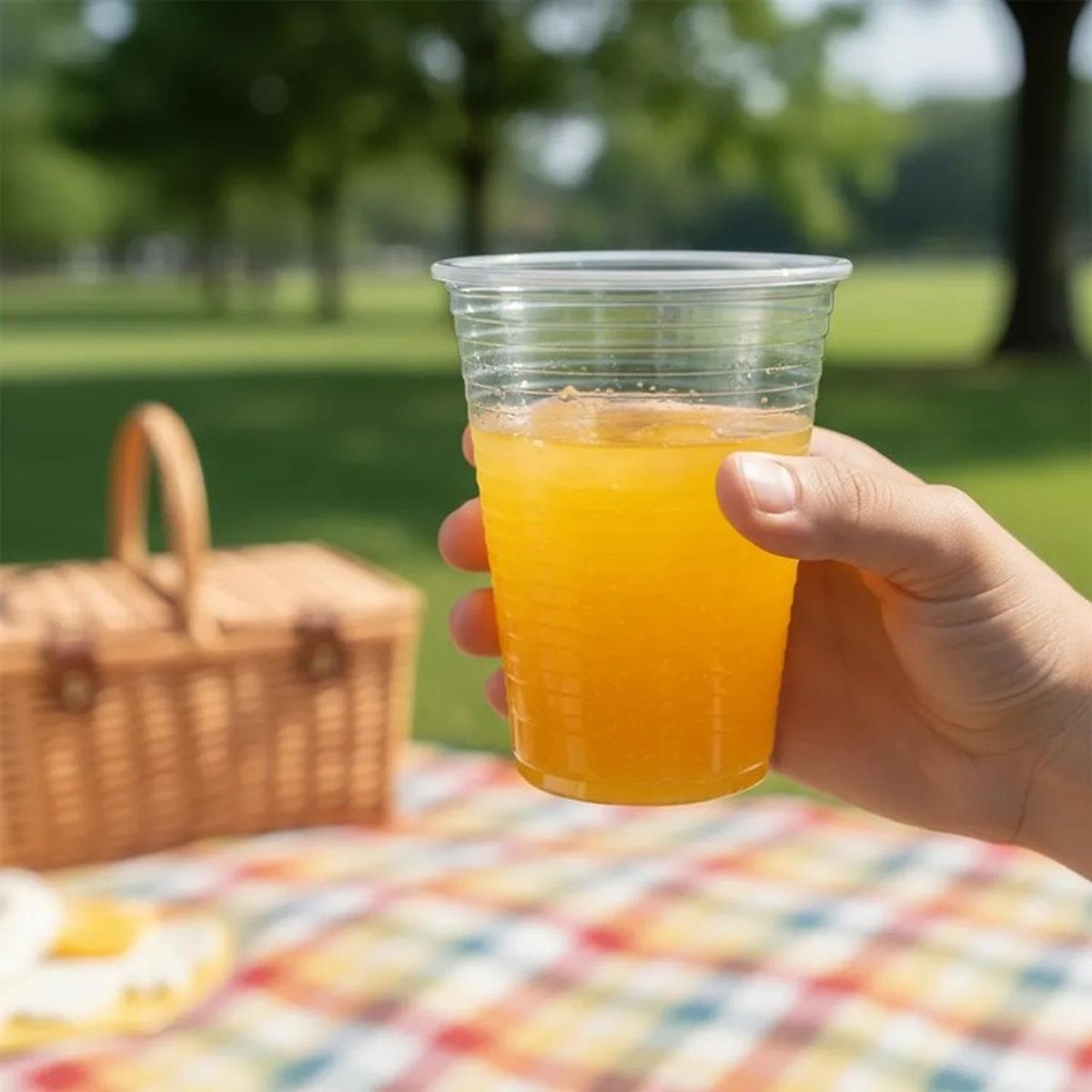 JAGIMA - 50 Uds Vaso Plástico Transparente Desechable Stapa 300 Cc